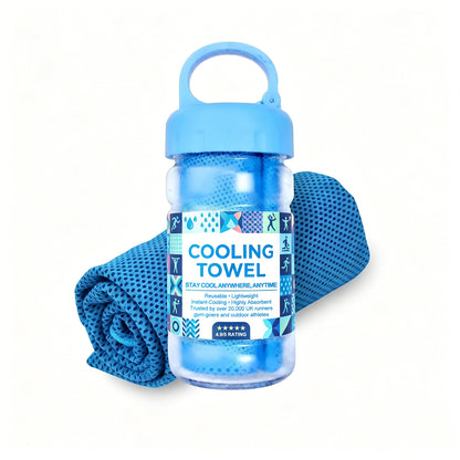📢📢Last Day Buy 1 Get 1 Free :Each Only ￡3.99‼️💥❄️Colding Sweat Towel You Can Use Anywhere, Anytime! Reusable Soft Absorbent Cooling Portable💕