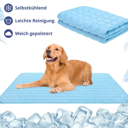 🌞New arrival 50% OFF! 💕50K+SOLD💕 🧊Cooling Pet Mat - Soft & Supportive Dog Bed Pad for Hot Weather -Chemical Free & Easy to Clean - Chill Mat for Large, Medium & Small Dogs and Cats