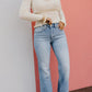🌹Mother's Day Promotion 🎁⏰LIMITED DAYS HALF PRICE💥High Rise Vintage Wash Tummy Control Top Straight Leg Jeans