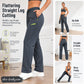 🏆 Last Day Special Price £12.99🔥Women’s Straight-Leg Cargo Trousers – Elastic Waist, 6-Pocket Casual Pants for Work, Travel & Everyday Wear 👖✨