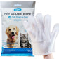 🔥Last Day Promotion 70% OFF🔥Pet Bathing Wipes for Dogs & Cats, Cleaning & Deodorizing Grooming Gloves