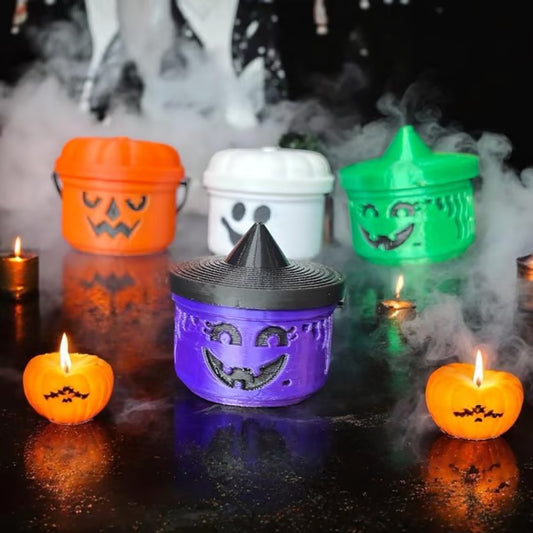 🌈Buy 1 Get 1 Free🔥Spooky Mini Boo Bucket Figurines