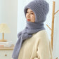 🎁Christmas Hot Sale - 60% OFF🎄Winter Versatile Knitted Hooded Scarf for Women