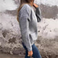 🔥LAST DAY 50% OFF💖 Round Neck Zipper Knitted Jacket