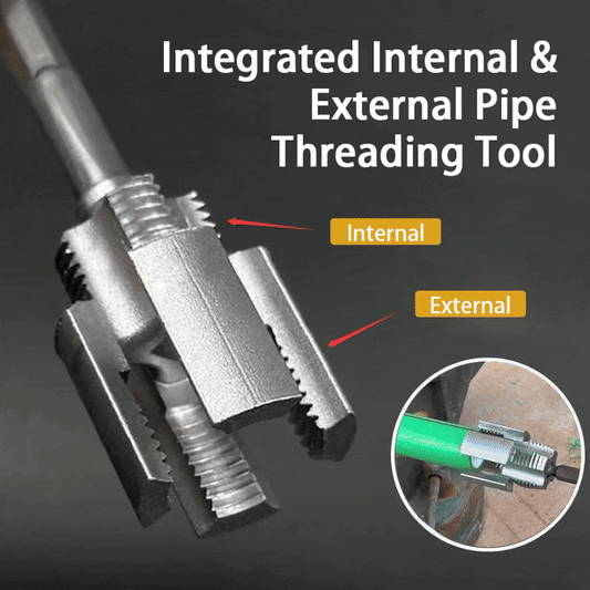 🔥Integrated Internal & External Pipe Threading Tool🔥