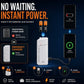 ⏰Last Day Sale 50% OFF🥳Portable Emergency Phone Charger AA Battery Powered Power Bank with LED Flashlight