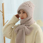 🎁Christmas Hot Sale - 60% OFF🎄Winter Versatile Knitted Hooded Scarf for Women