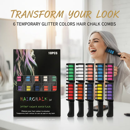 💇‍♀️✨Hot Sale 50%🔥Festive Fun Hair Chalk Combs