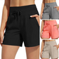 🌞Summer Essentials 60% OFF❄️Women's 5" Swim Board Shorts High Waisted Quick Dry Swimsuit Swimming Bottoms