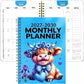 ⏰📅 LAST DAY SALE ONLY￡6.99!! 🐮 2026-2030 Calendar   - From January 2026 to December 2030, 5-year calendar, cartoon Highland cow themed cover design, annual calendar planning, month labels, 60-month calendar