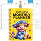 ⏰📅 LAST DAY SALE ONLY￡6.99!! 🐮 2026-2030 Calendar   - From January 2026 to December 2030, 5-year calendar, cartoon Highland cow themed cover design, annual calendar planning, month labels, 60-month calendar