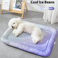 🔥New arrival Only ￡9.99!!🧊❄️Advanced Ice Silk Cooling Bed for 🐶🐱Dogs & Cats | Non-Slip & Breathable🐾