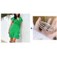 💖MOTHER'S DAY 60% OFF💃Women's Elegant Waist Tie V-Neck Ruffle Dress