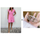 💖MOTHER'S DAY 60% OFF💃Women's Elegant Waist Tie V-Neck Ruffle Dress