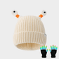 🎃Halloween Gift🎁Winter Parent-Child Cute Glowing Little Monster Knit Hat