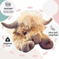 🎉New Year Save 80% OFF😍The Toasty Little Baby In My Arms🐂Weighted Highland Cow Plushy