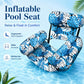 🏊LAST DAY SALE ONLY ￡10.99!!💺 Inflatable Pool Floating Chair | Breathable Mesh & Portable Summer Lounger 🌊