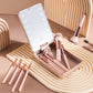 💖Travel Makeup Brush Set  with LED light