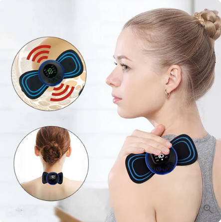 🔥🌹Mother's Day Promotion 🎁 - BUY 1 GET 1 FREE!🔥Portable Massager with 8 Modes and LCD Screen - Mini Muscle Stimulator for Pain Relief 2