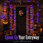 ⏳LAST DAY SALE ONLY ￡9.99!🔥50K+ SOLD!🦇Halloween 3D Bat LED Wall Light Decor