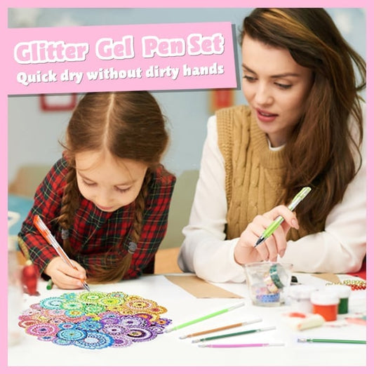 Christmas Hot Sale---Up To 80% Off🎁 Glitter Gel Pen Set⏳🎨