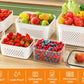 🔥Up to 70% Off🔥Household transparent plastic food storage box-Including drain basket💧