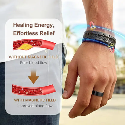 🔥New arrival 50% OFF!Copper Magnetic Bracelet – Relieve Fatigue And Promote Blood Circulation