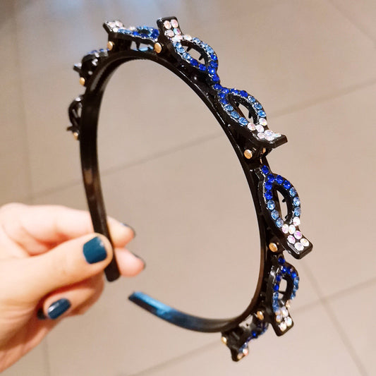 🔥🔥Hair band with fringe clip-UP TO 50% OFF🔥🔥