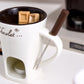 🎁Christmas Hot Sale🔥🍫 Handmade Chocolate Melting Mug – The Cozy Fondue Experience