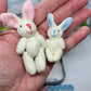 🔥Easter Best Gift!!🎁🐇Bunny Easter Plush Mummy And Baby Bunnies In Pocket Tin: Role Play Sibling Gift