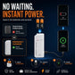 ⏰Last Day Sale 50% OFF🥳Portable Emergency Phone Charger AA Battery Powered Power Bank with LED Flashlight