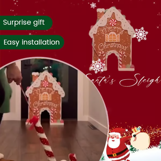 🔥LAST DAY 50% OFF 🎅 Gingerbread Golf Game Set - Best Christmas Game