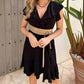 💖MOTHER'S DAY 60% OFF💃Women's Elegant Waist Tie V-Neck Ruffle Dress