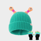 🎃Halloween Gift🎁Winter Parent-Child Cute Glowing Little Monster Knit Hat