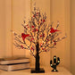 🔥Christmas New🐦Vintage Glowing Tree with Cardinals