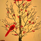 🔥Christmas New🐦Vintage Glowing Tree with Cardinals