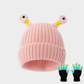 🎃Halloween Gift🎁Winter Parent-Child Cute Glowing Little Monster Knit Hat