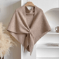 🏆Flash Sale⚡ 50K+ 💕Women's Solid Color Wool Blend Shawl☁️