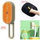 🔥2026 HOT SALE🔥Hair Removal Combs 3 In 1 Electric Spray Cat Hair Brushes For Massage Pet Grooming Comb
