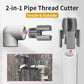 🔥Integrated Internal & External Pipe Threading Tool🔥