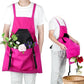 Hot Sale- Up To 50% Off🍅Cross Back Gardening Apron With Deep Kangaroo Release Pockets