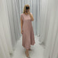 🌹Mother's Day Promotion 🎁Sleeveless Pleated Simple Solid Color Dress