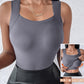 🏆Last Day Special Price ￡8.99!!💐Women's U Neck Tank Tops with Built-In Bra😍Buttery-Soft, Supportive & Versatile