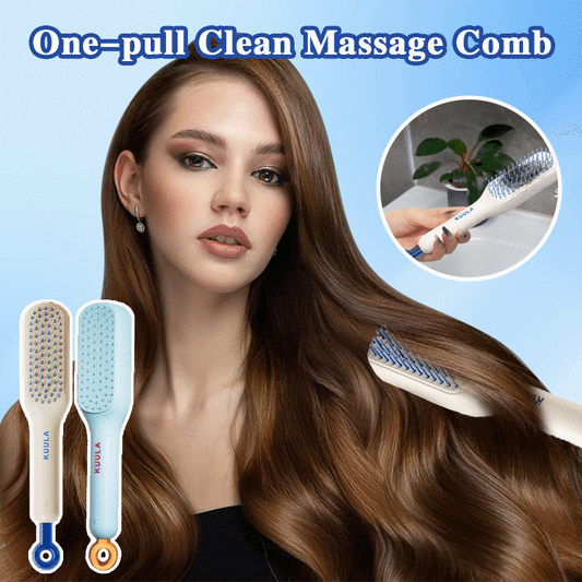 📣2025 Mother's Day Promotion 🎁😍Self-Cleaning Anti-Static Massage Comb