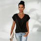🔥🌹Mother's Day Promotion 🎁 50% OFF💥BIG SALE💷Best Price👚Casual Short Sleeve Elegant V-neck Twist Tee