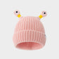🎃Halloween Gift🎁Winter Parent-Child Cute Glowing Little Monster Knit Hat