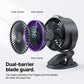 🔥Summer Hot Sale 🔥LAST DAY SALE 80% OFF off 100-Speed Digital Display Turbo Desk Fan – Rechargeable & Wall-Mountable Air Circulator for Home & Office