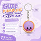 🔥🌈This Week's Special Price:£6.99‼️🎁Cute Dumpling Pressable Fidget Keychain - touch sensing light