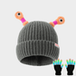 🎃Halloween Gift🎁Winter Parent-Child Cute Glowing Little Monster Knit Hat