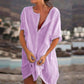 🔥🔥Buy 1 Get 1 Free🔥🔥Summer Polyester Loose Short Dresses  Casual Women's  shirt